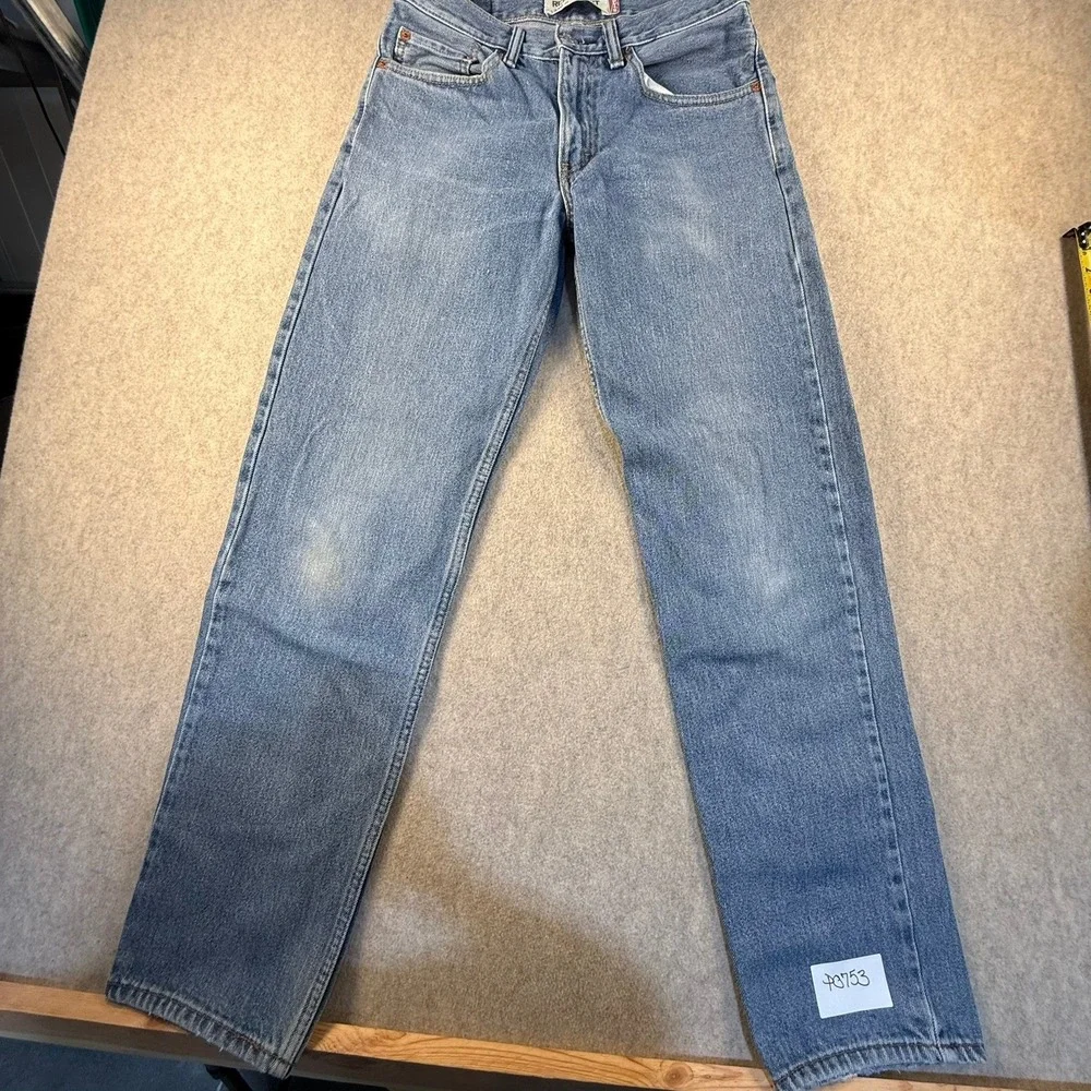 Levis 550 Relaxed Fit Mens Jeans 31x34 Medium Wash Blue Denim Straight Leg Pants